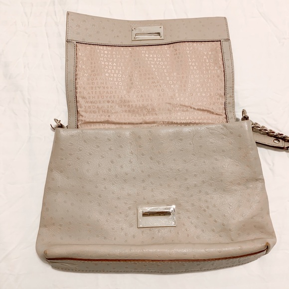 Kate Spade Ostrich Embossed Purse - Picture 8 of 11